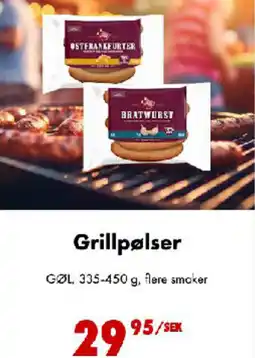 Nordby Supermarket Grillpølser tilbud