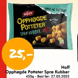 Havaristen Hoff Opphøgde Potteter Sprø Kubber tilbud