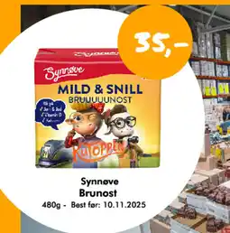 Havaristen Synnøve Brunost tilbud