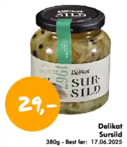 Havaristen Delikat Sursild tilbud