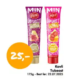 Havaristen Kavli Tubeost tilbud