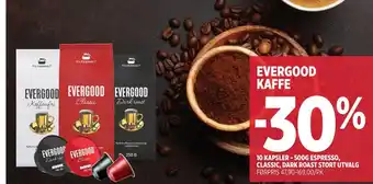 Jacobs EVERGOOD KAFFE tilbud