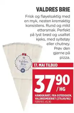 Jacobs VALDRES BRIE tilbud