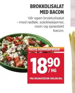 Jacobs BROKKOLISALAT MED BACON tilbud