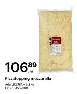 Storcash ARLA Pizzatopping mozzarella tilbud
