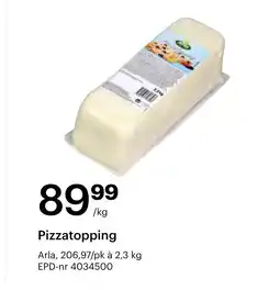 Storcash ARLA Pizzatopping tilbud