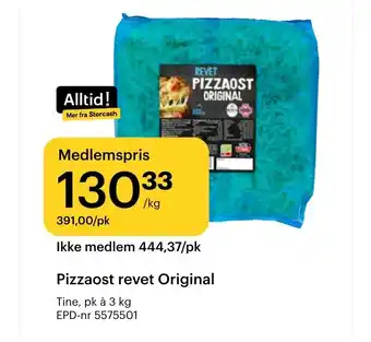 Storcash TINE Pizzaost revet original tilbud