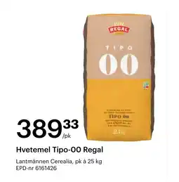 Storcash REGAL Hvetemel tipo-00 regal tilbud