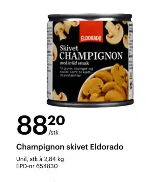 Storcash ELDORADO Champignon skivet eldorado tilbud
