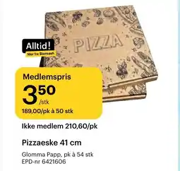 Storcash Pizzaeske 41 cm tilbud