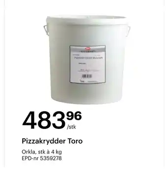 Storcash ORKLA Pizzakrydder toro tilbud