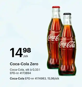 Storcash Coca-cola zero tilbud