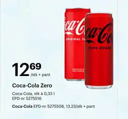 Storcash Coca-cola zero tilbud