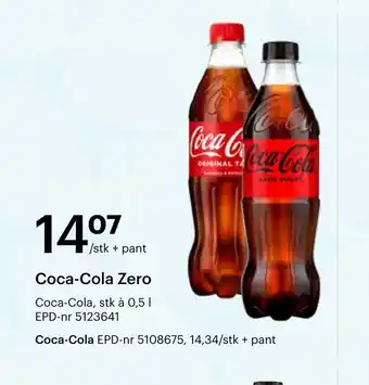 Storcash Coca-cola zero tilbud