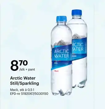Storcash Arctic water still/sparkling tilbud