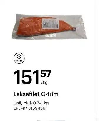 Storcash UNIL Laksefilet c-trim tilbud