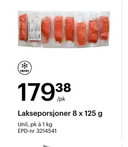 Storcash UNIL Lakseporsjoner tilbud