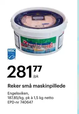 Storcash Reker små maskinpillede tilbud