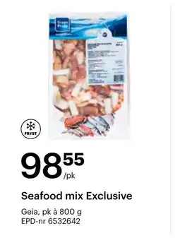 Storcash GEIA Seafood mix exclusive tilbud