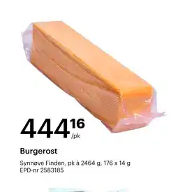 Storcash Burgerost tilbud