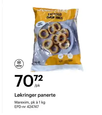 Storcash Løkringer panerte tilbud