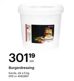 Storcash KANDA Burgerdressing tilbud