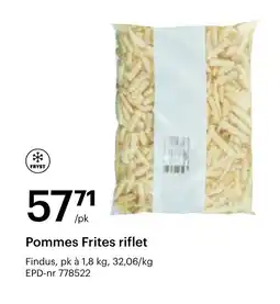 Storcash FINDUS Pommes frites riflet tilbud