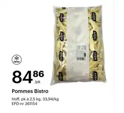Storcash HOFF Pommes bistro tilbud