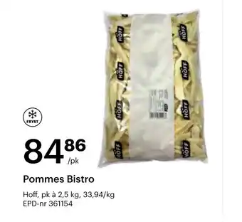 Storcash HOFF Pommes bistro tilbud