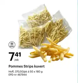 Storcash HOFF Pommes strips kuvert tilbud