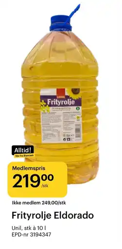 Storcash Frityrolje eldorado tilbud