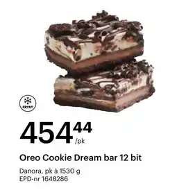 Storcash Oreo cookie dream bar 12 bit tilbud
