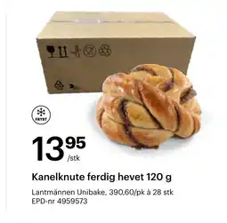Storcash Kanelknute ferdig hevet tilbud