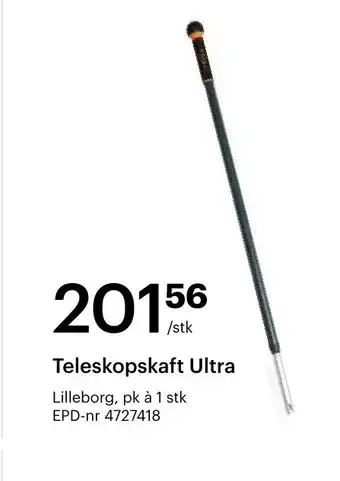 Storcash Teleskopskaft ultra tilbud