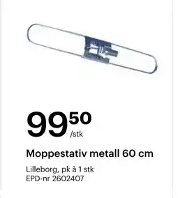 Storcash Moppestativ metall 60 cm tilbud