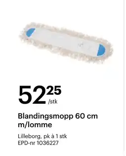 Storcash Blandingsmopp 60 cm m/lomme tilbud