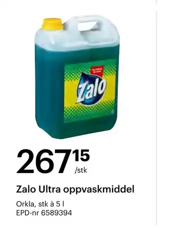 Storcash ZALO Ultra oppvaskmiddel tilbud