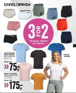 Sport Outlet SWAY T-SKJORTE tilbud