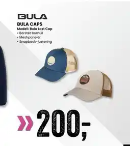 Sport Outlet BULA CAPS tilbud