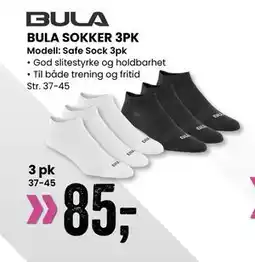 Sport Outlet BULA SOKKER 3PK tilbud