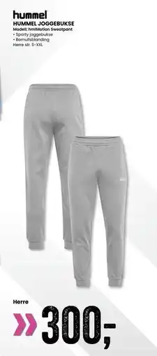 Sport Outlet HUMMEL JOGGEBUKSE tilbud