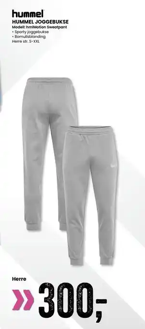 Sport Outlet HUMMEL JOGGEBUKSE tilbud