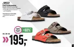 Sport Outlet CRUZ KORKSANDAL tilbud