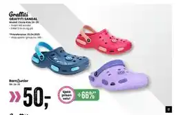 Sport Outlet GRAFFITI SANDAL tilbud