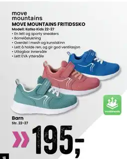 Sport Outlet MOVE MOUNTAINS FRITIDSSKO tilbud