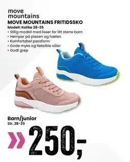 Sport Outlet MOVE MOUNTAINS FRITIDSSKO tilbud