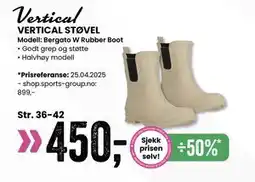 Sport Outlet VERTICAL STØVEL tilbud