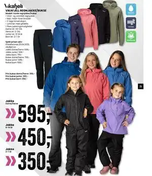 Sport Outlet VIKAFJELL REGNJAKKE/BUKSE tilbud