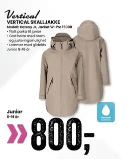 Sport Outlet VERTICAL SKALLJAKKE tilbud
