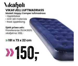 Sport Outlet VIKAFJELL LUFTMADRASS tilbud